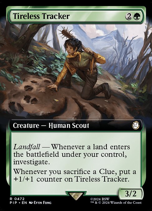 Tireless Tracker (Extended Art) - PIP - 472
