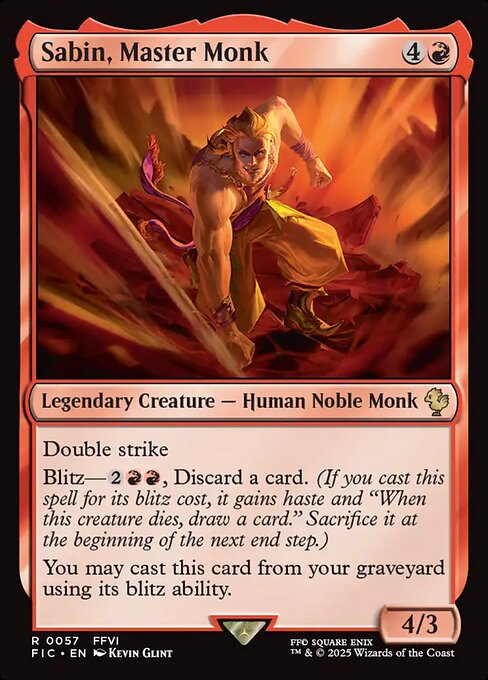 Sabin, Master Monk - FIC - 57