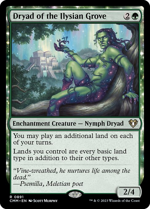 Dryad of the Ilysian Grove - CMM - 891