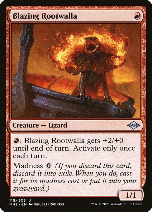 Blazing Rootwalla - MH2 - 115