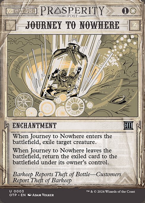 Journey to Nowhere - OTP - 3