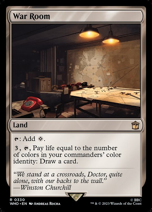 War Room - WHO - 330