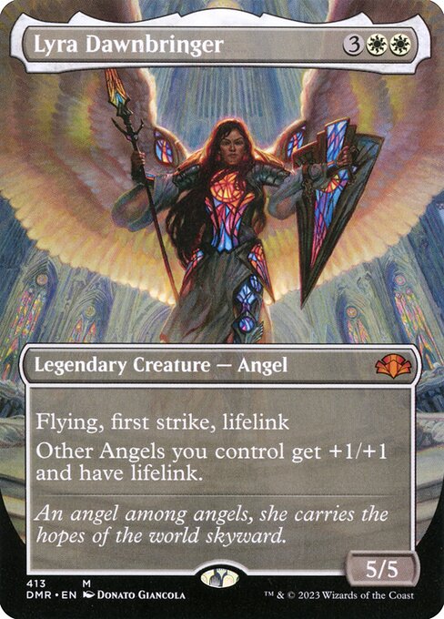 Lyra Dawnbringer (Borderless) - DMR - 413