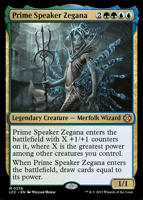 Prime Speaker Zegana - LCC - 278