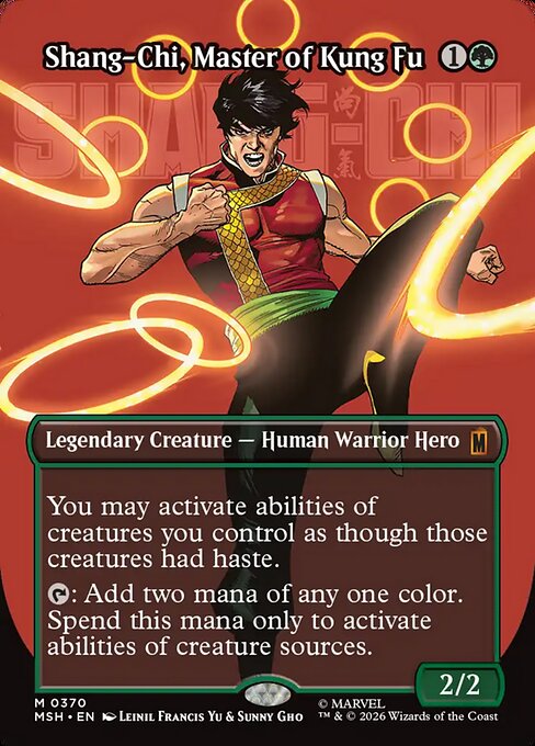 Shang-Chi, Master of Kung Fu (Borderless) (0370) - MSH - 370