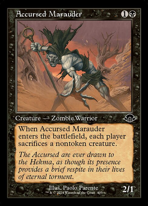 Accursed Marauder (Retro Frame) - MH3 - 405