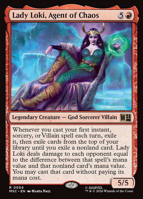 Lady Loki, Agent of Chaos - MSC - 54