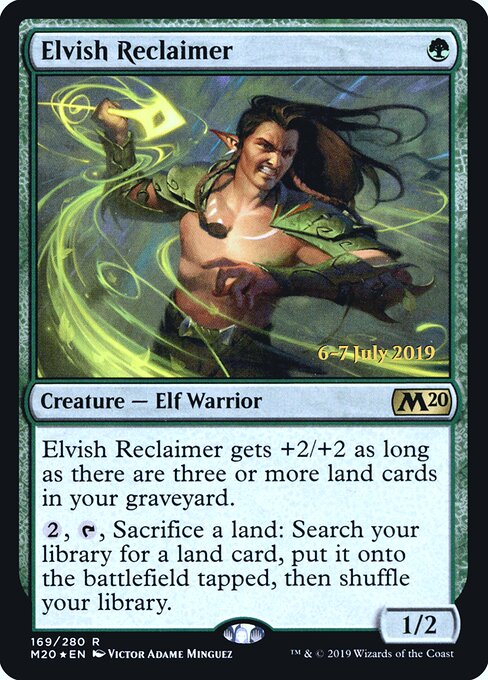 Elvish Reclaimer (Foil) - PM20 - 169s