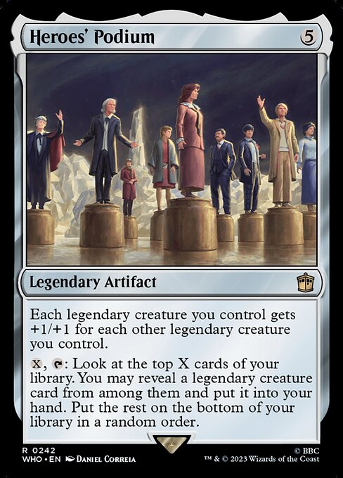 Heroes' Podium - WHO - 242