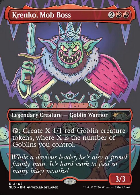 Krenko, Mob Boss (Foil) - SLD - 2407