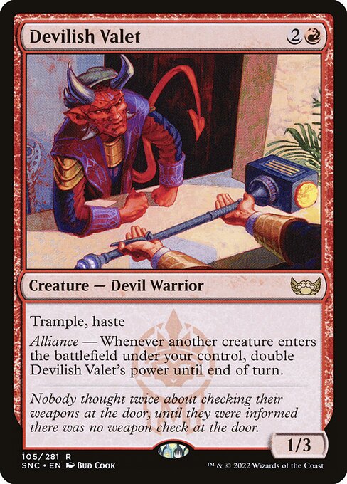 Devilish Valet - SNC - 105