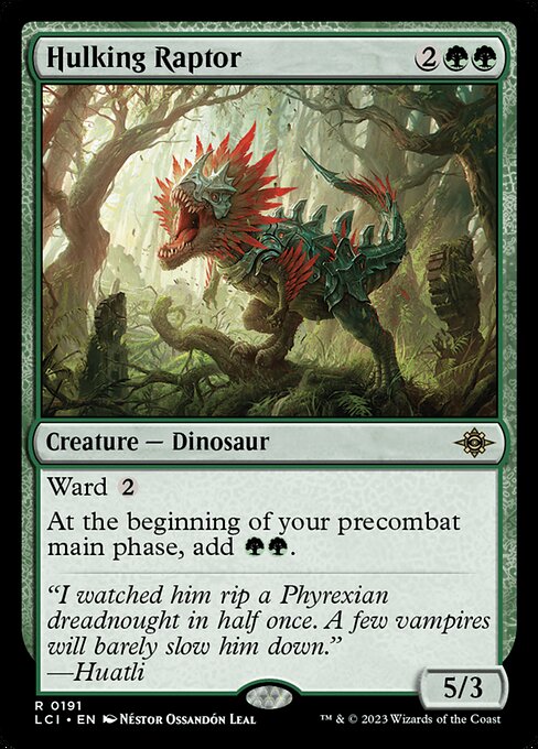 Hulking Raptor - LCI - 191