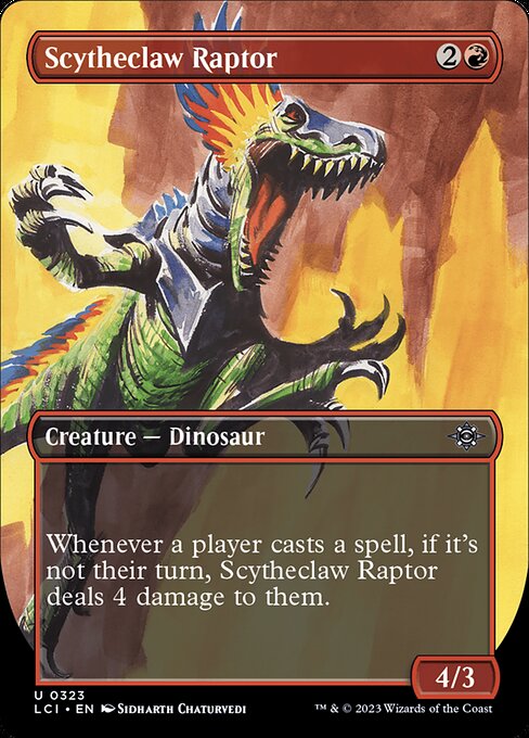 Scytheclaw Raptor (Borderless) - LCI - 323