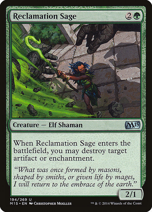 Reclamation Sage (Foil) - M15 - 194
