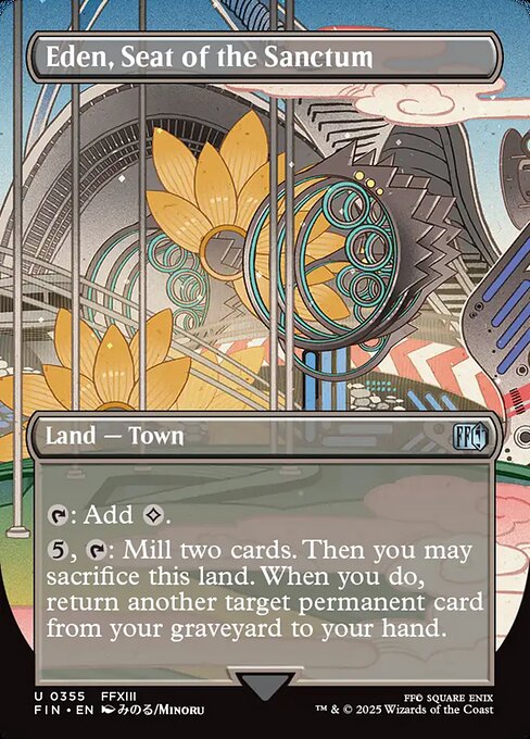 Eden, Seat of the Sanctum (Borderless) - FIN - 355