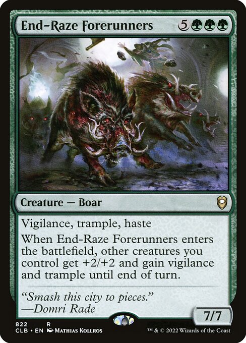 End-Raze Forerunners - CLB - 822