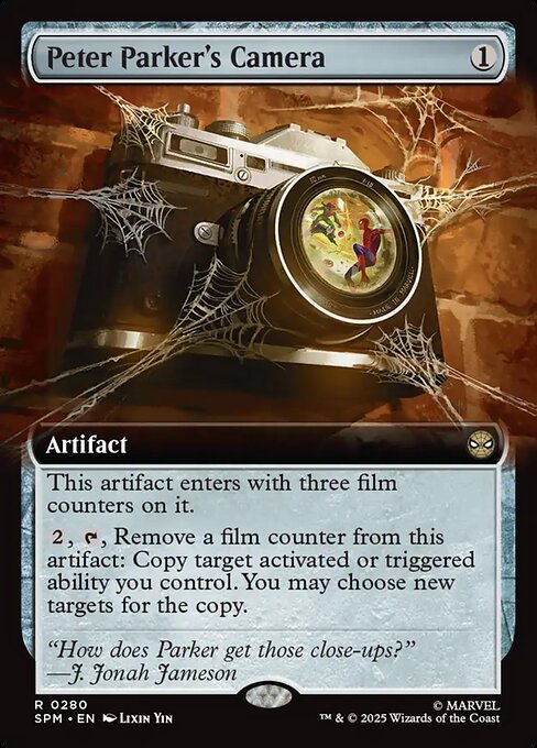 Peter Parker's Camera (Extended Art) - SPM - 280