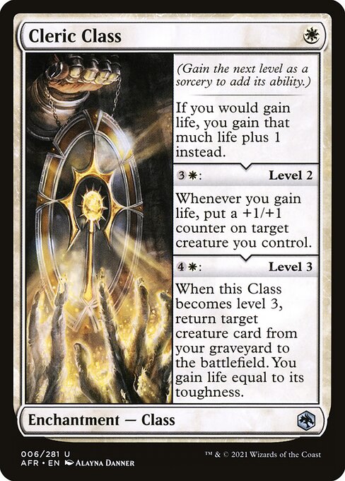 Cleric Class - AFR - 6