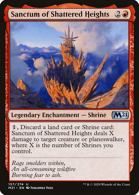 Sanctum of Shattered Heights (Foil) - M21 - 157