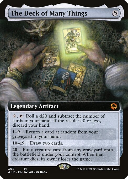 The Deck of Many Things (Extended Art) - AFR - 392