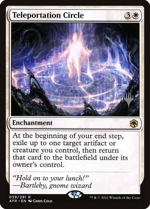 Teleportation Circle - PAFR - 39p