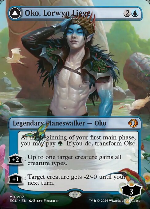 Oko, Lorwyn Liege (Borderless) - ECL - 287
