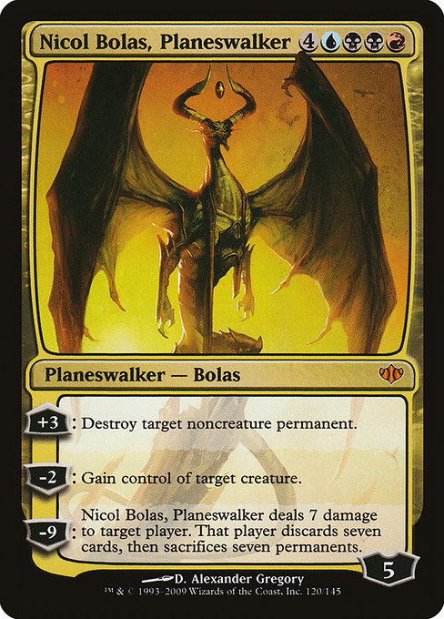 Nicol Bolas, Planeswalker - CON - 120