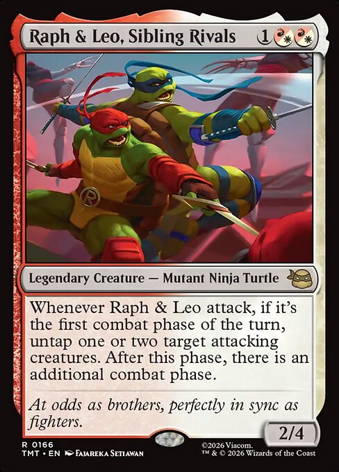 Raph & Leo, Sibling Rivals - TMT - 166