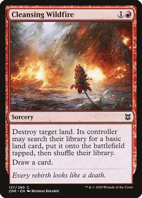 Cleansing Wildfire - ZNR - 137