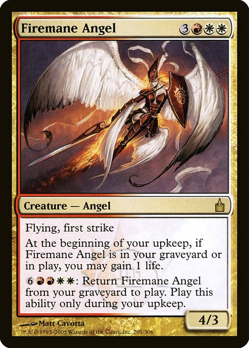 Firemane Angel - RAV - 205
