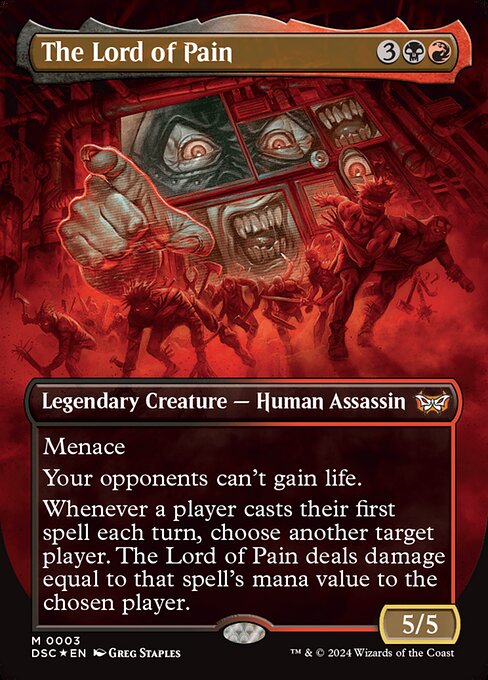 The Lord of Pain (Borderless) (Foil) - DSC - 3