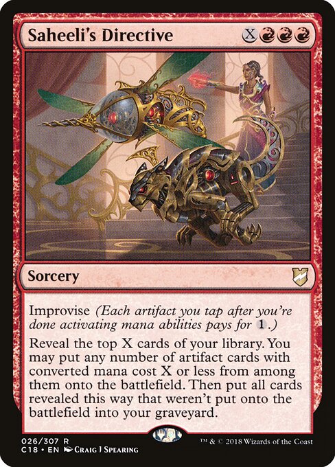 Saheeli's Directive - C18 - 26