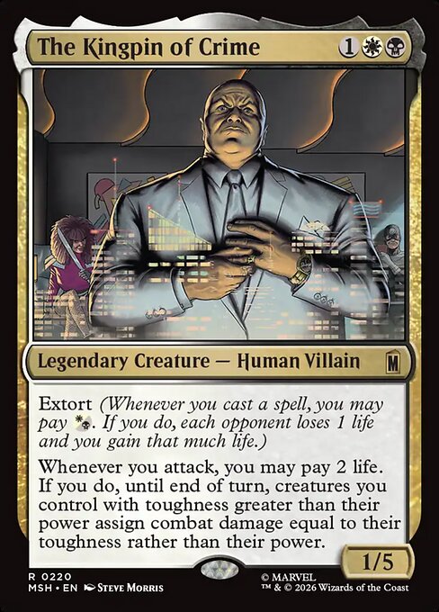 The Kingpin of Crime - MSH - 220