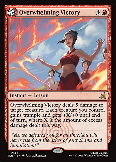 Overwhelming Victory (Foil) - TLE - 123