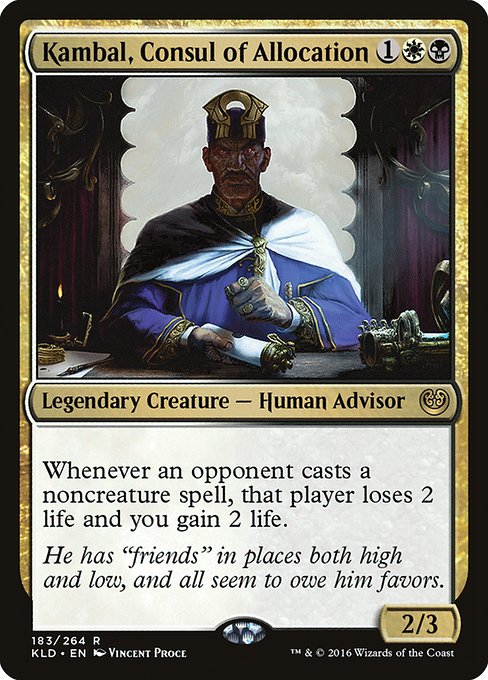 Kambal, Consul of Allocation - KLD - 183