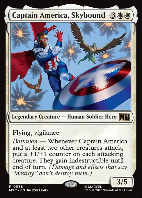 Captain America, Skybound - MSC - 588