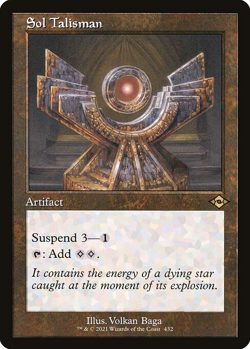 Sol Talisman (Retro Frame) - MH2 - 432