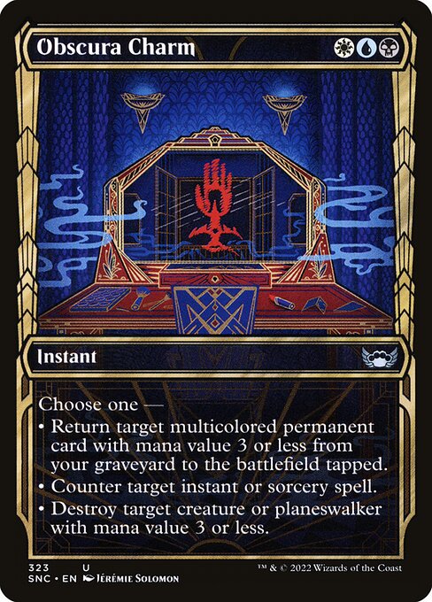 Obscura Charm (Showcase) - SNC - 323