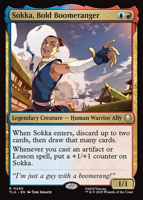Sokka, Bold Boomeranger - TLA - 240