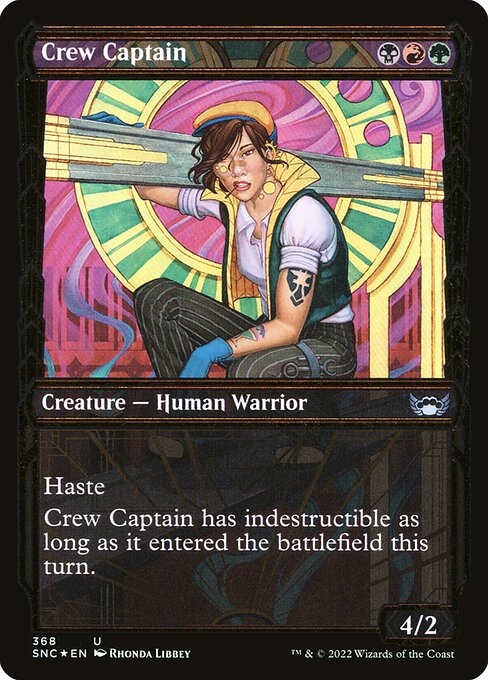 Crew Captain (Gilded Foil) - SNC - 368