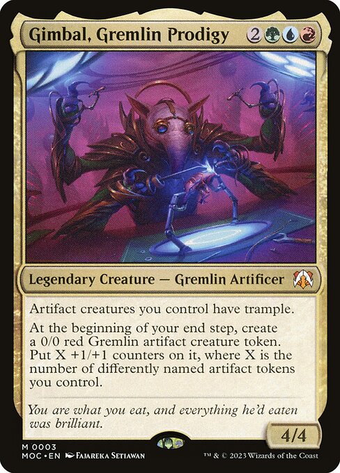 Gimbal, Gremlin Prodigy (Foil) - MOC - 3
