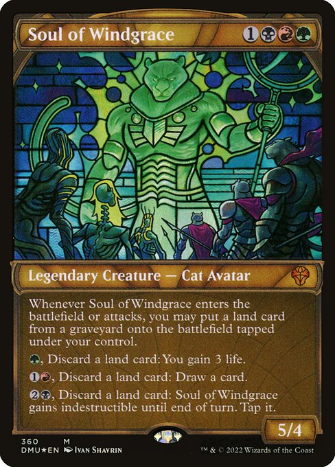 Soul of Windgrace (Textured Foil) - DMU - 360