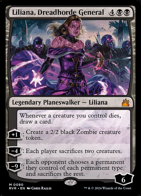 Liliana, Dreadhorde General - RVR - 80