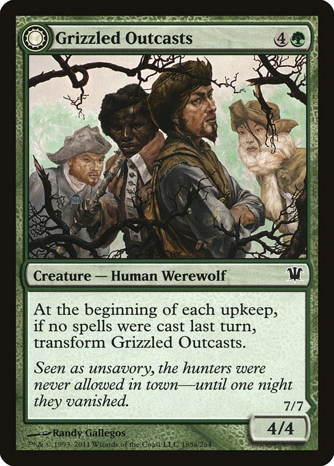 Grizzled Outcasts (Foil) - ISD - 185