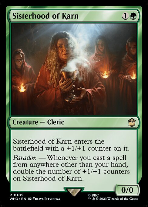 Sisterhood of Karn - WHO - 109