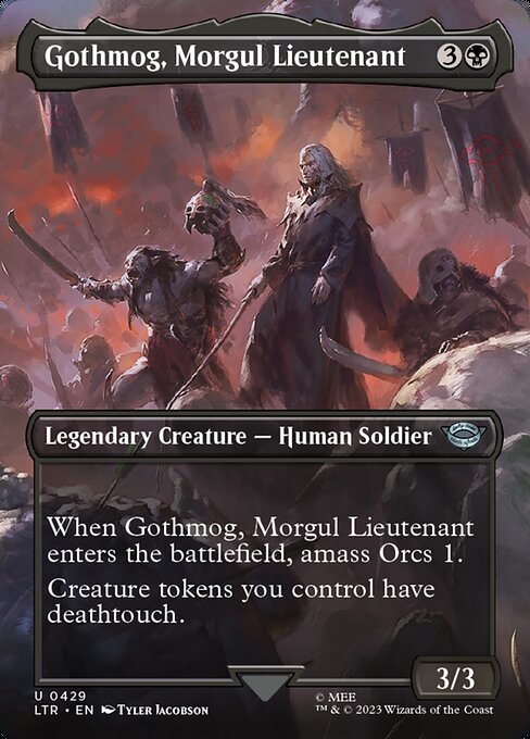Gothmog, Morgul Lieutenant (Borderless) - LTR - 429