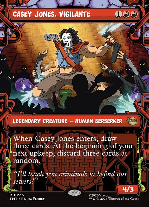 Casey Jones, Vigilante (0235) (Showcase) - TMT - 235