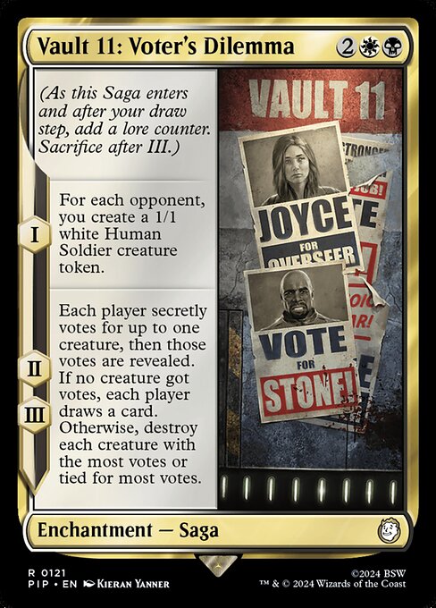 Vault 11: Voter's Dilemma - PIP - 121