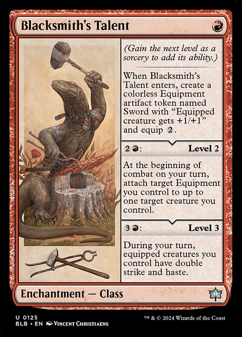 Blacksmith's Talent - BLB - 125