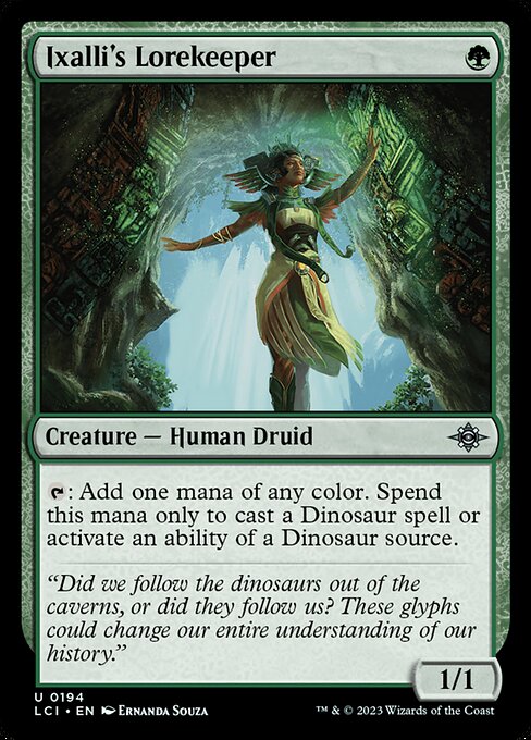 Ixalli's Lorekeeper (Foil) - LCI - 194